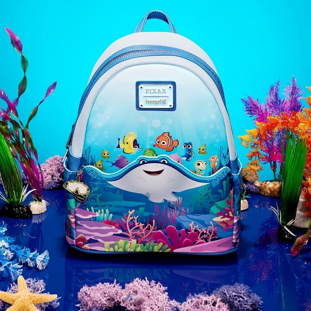 Loungefly Disney Parks Finding Nemo Dory Mini Backpack